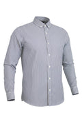 Blue Regiment Stripe Shirt