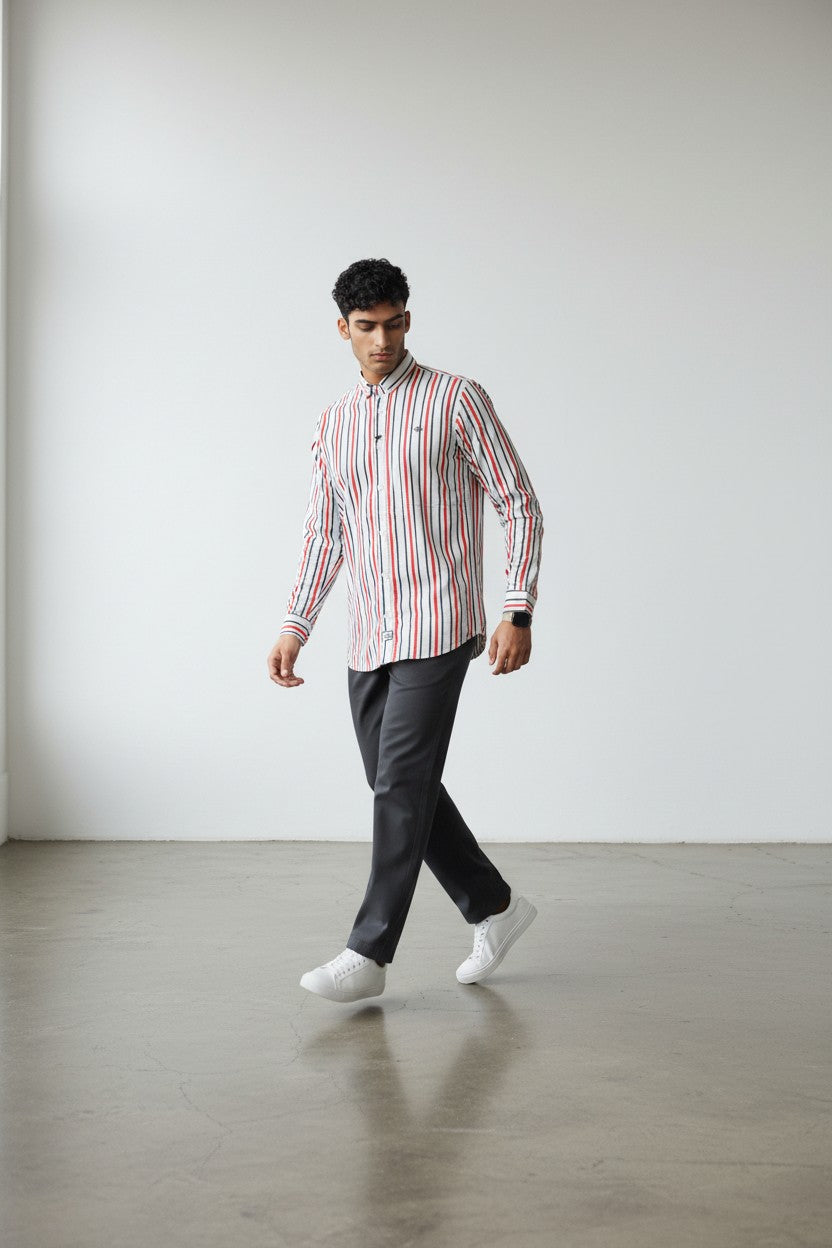 Red and Black Spectrum Shirt