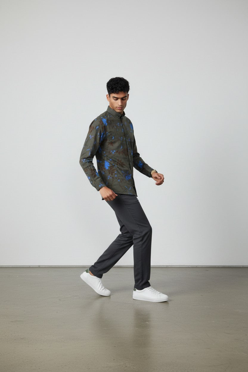 Frosted Flora Shirt