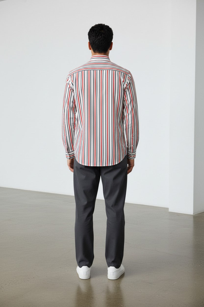 Red and Black Spectrum Shirt