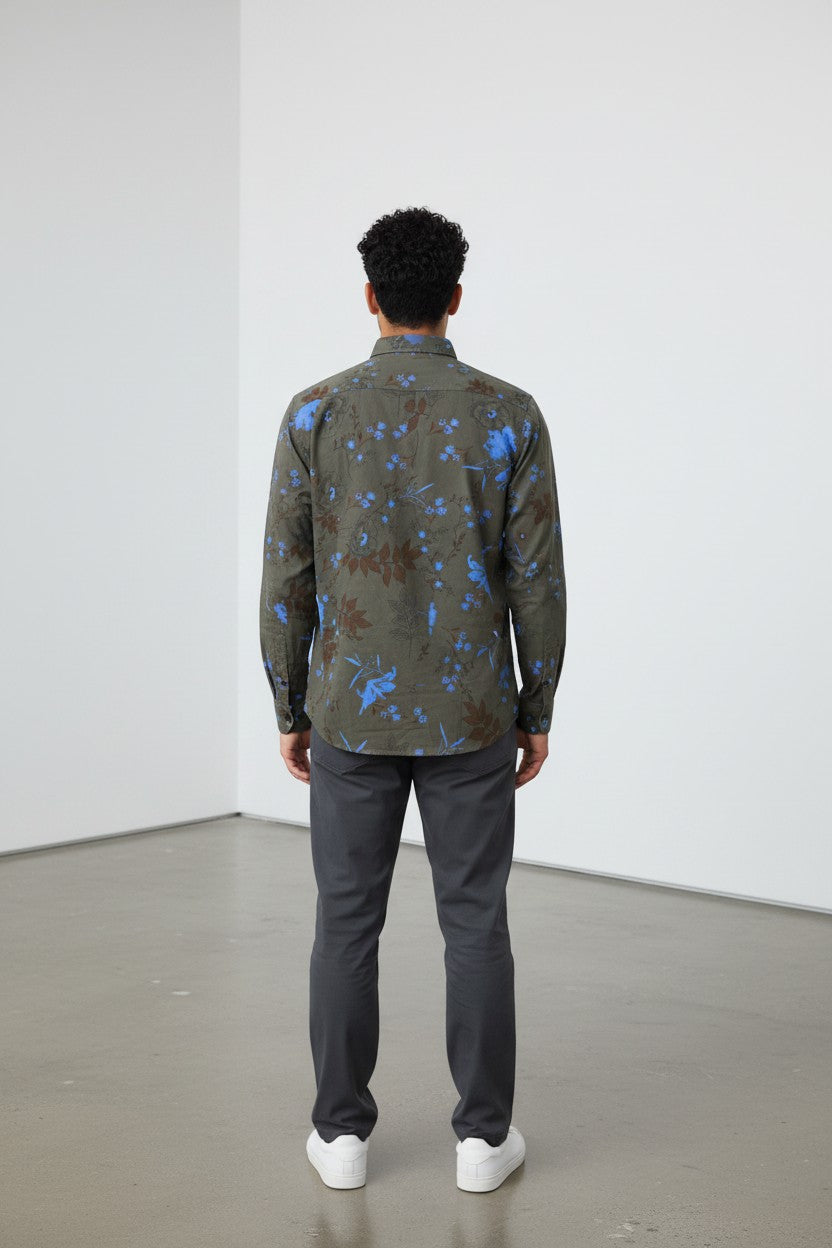 Frosted Flora Shirt