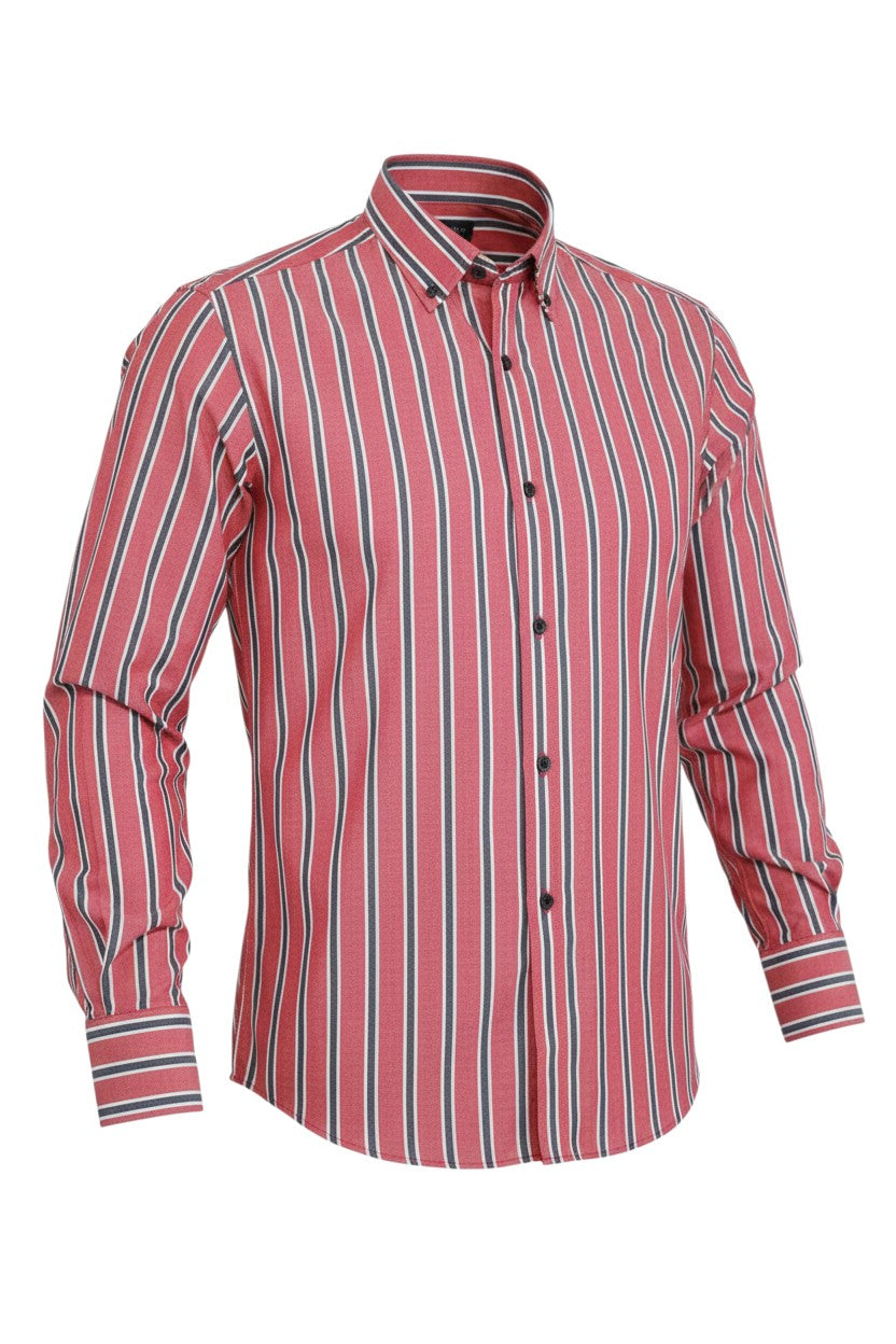 Scarlet Grid Shirt