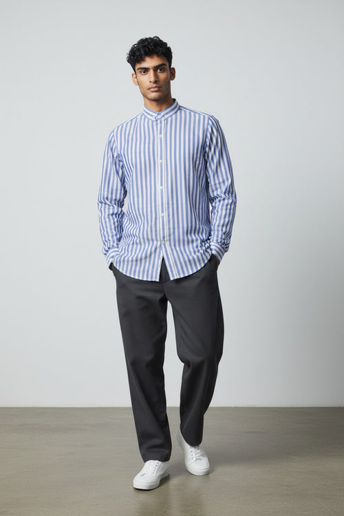 Blue Horizon Stripe Shirt
