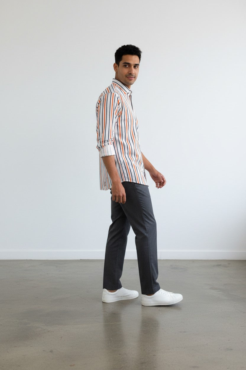 Orange and Black Spectrum Shirt