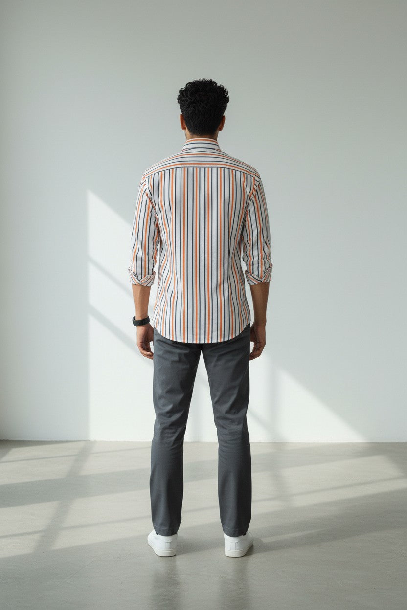 Orange and Black Spectrum Shirt