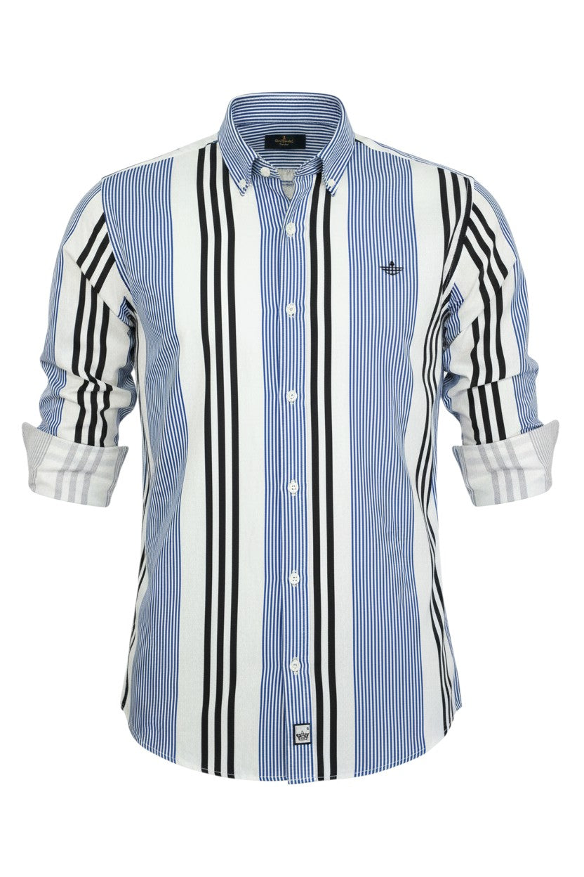 Blue and Black Spectrum Shirt