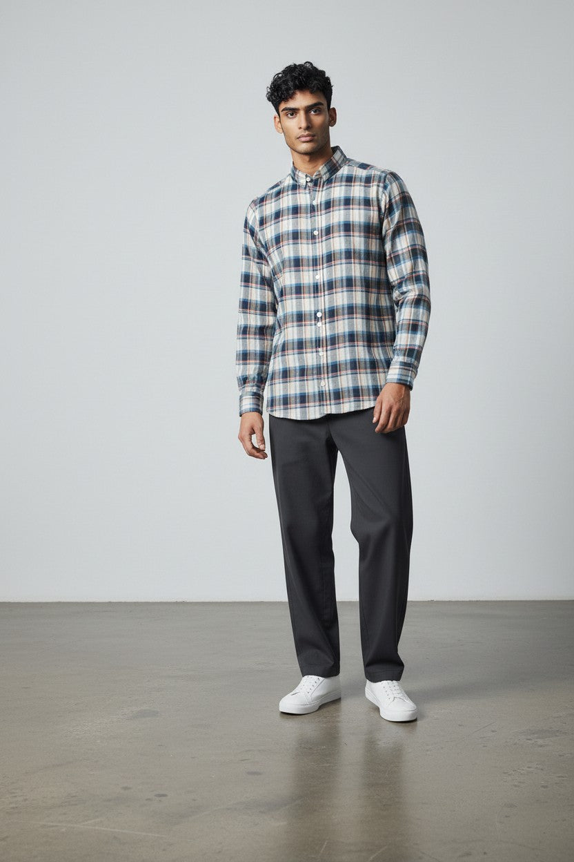 Inferno Grid Shirt