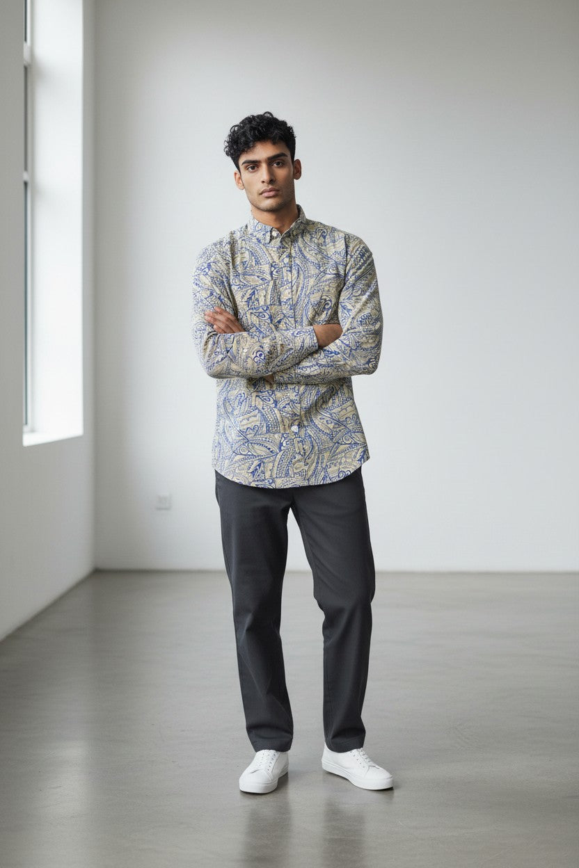 Ocean Ink Nude Shirt