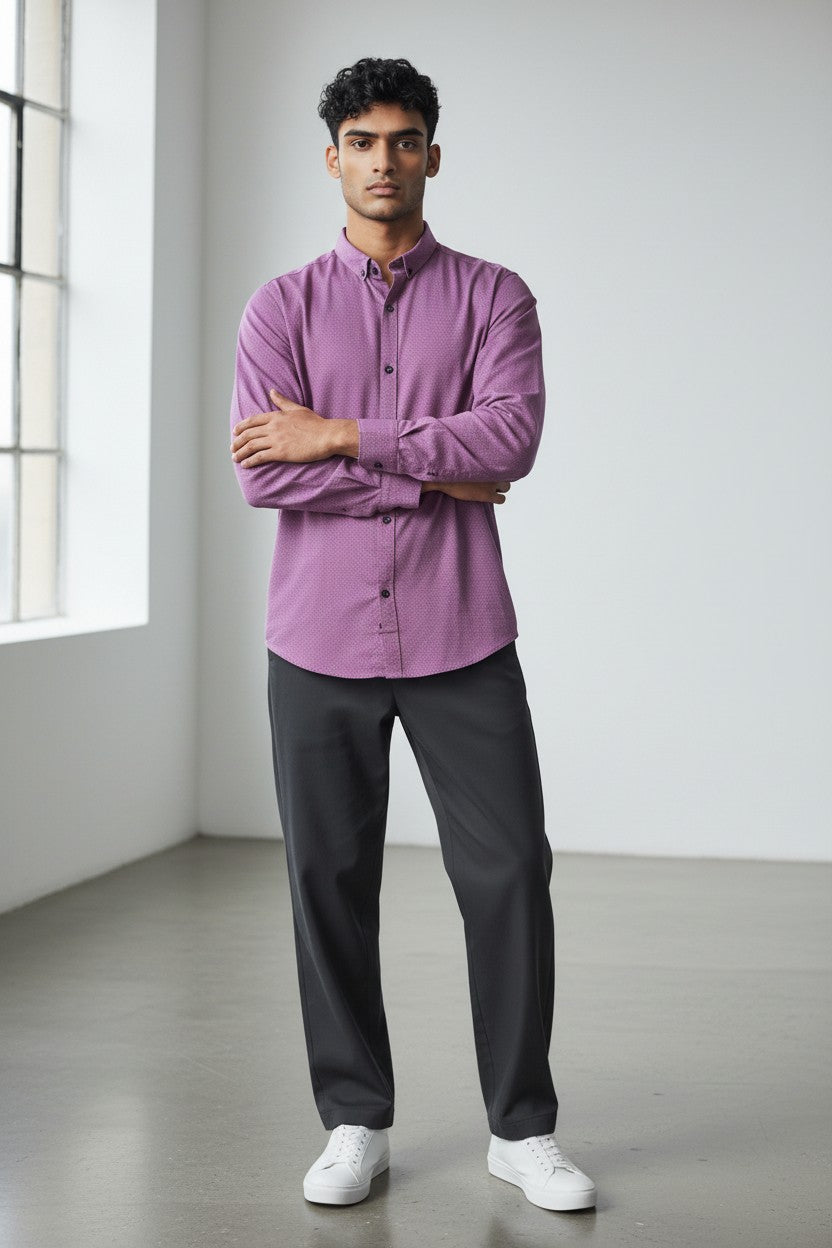 Orchid Soft Print Shirt
