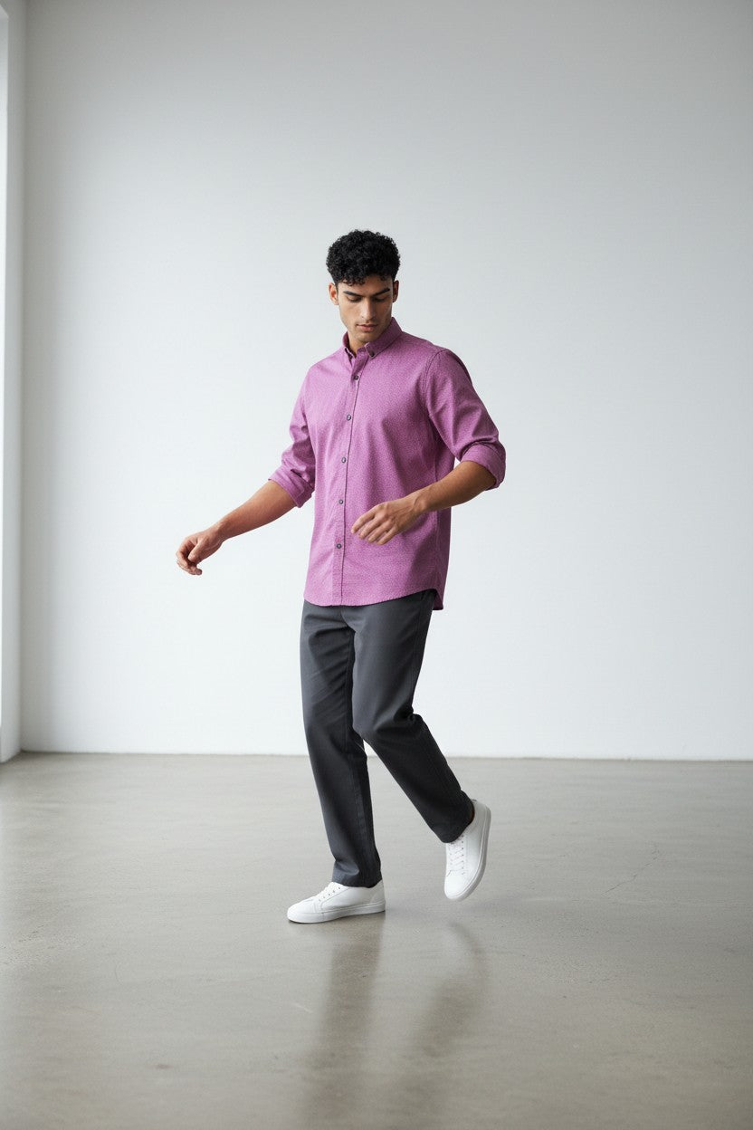 Orchid Soft Print Shirt
