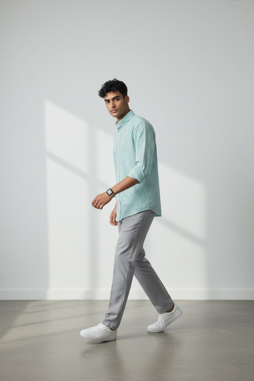 Mint Line Shirt