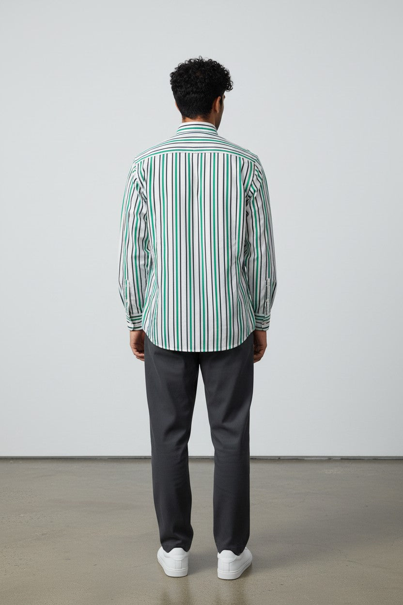 Green and Black Spectrum Shirt