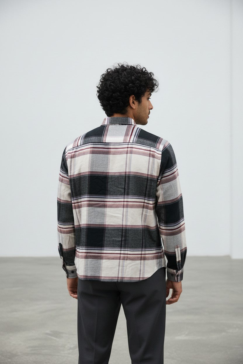 Blush Shadow Plaid