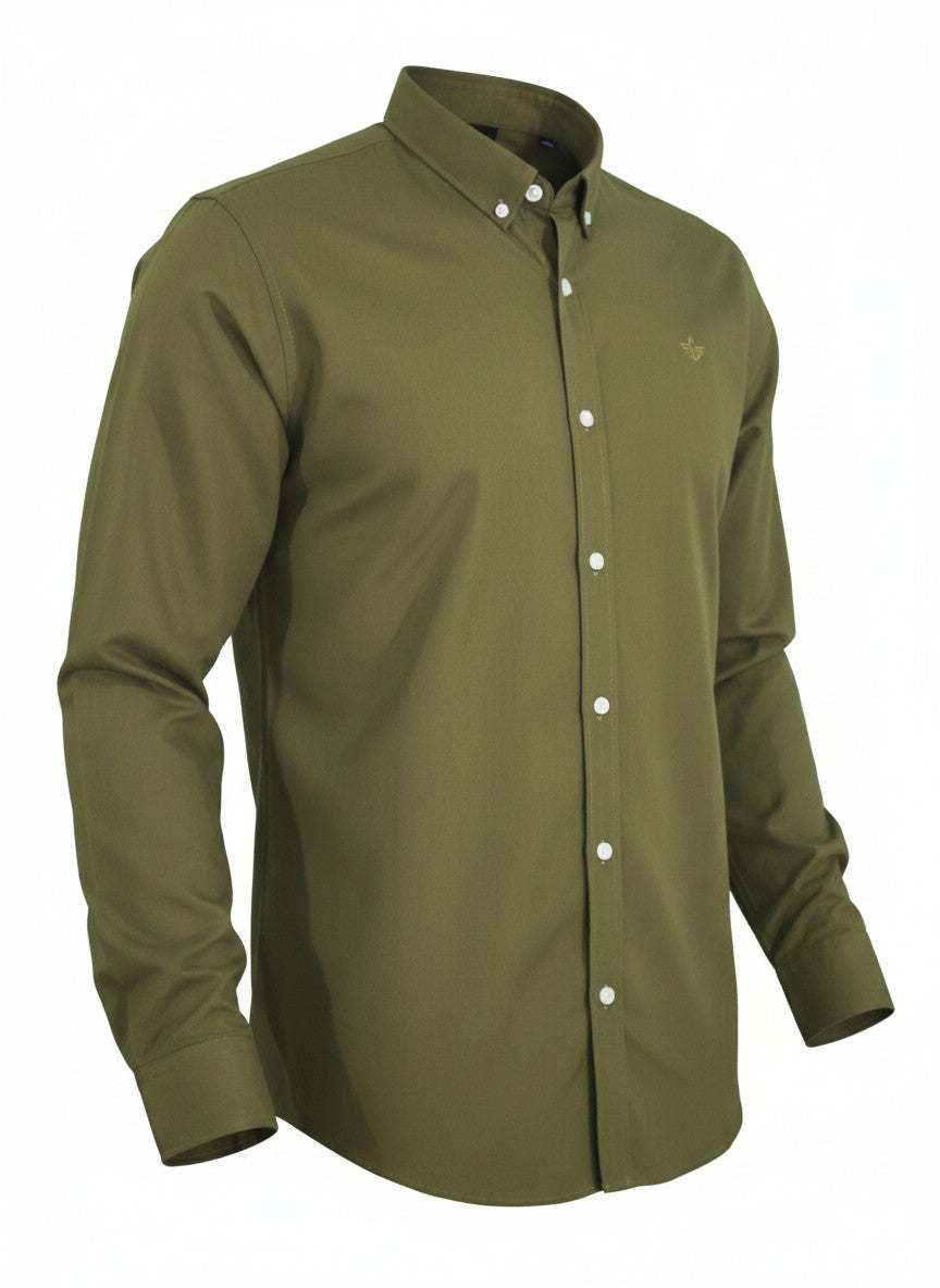 Military Green Essential Twill